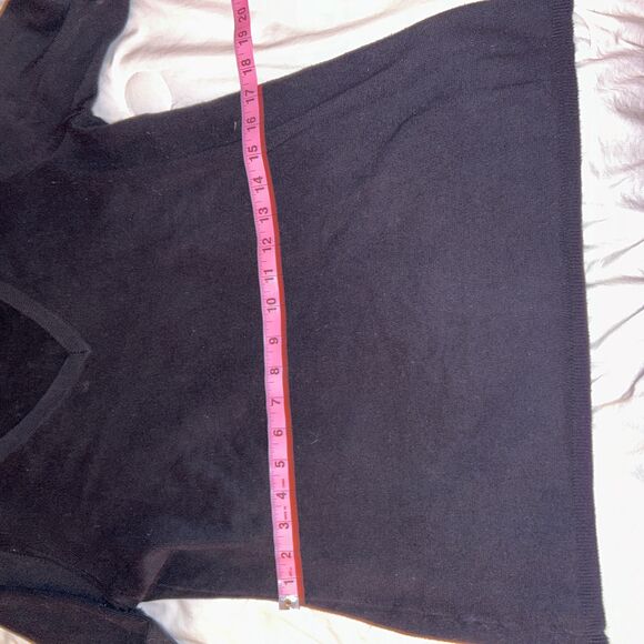 Ann Taylor Loft Black V Neck 34 Sleeve Pullover Sweater Size Large - Picture 5 of 6